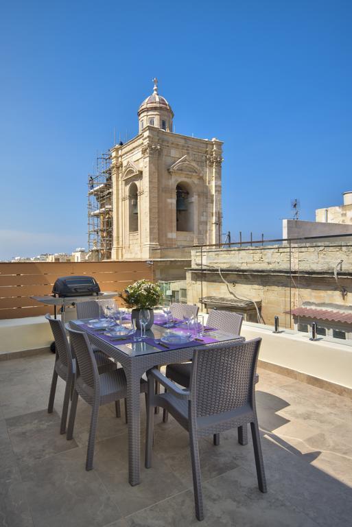 Valletta Luxe 3-Bedroom Duplex Penthouse With Sea View Terrace And Jacuzzi Exterior foto